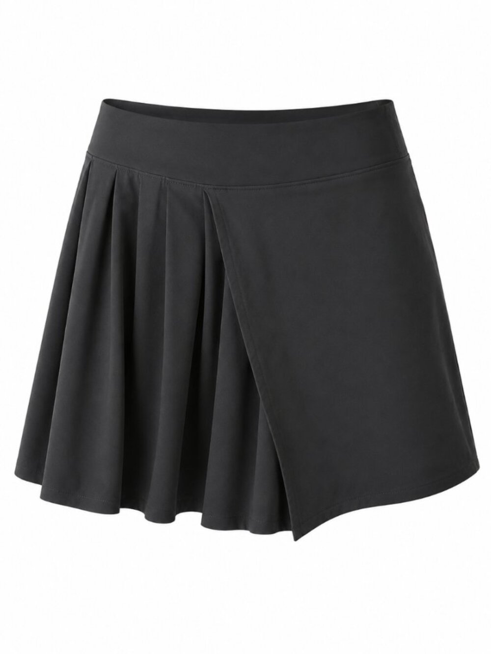 🦋 2/30 Lolë Grey Black Pleated Tennis Skort Size XS